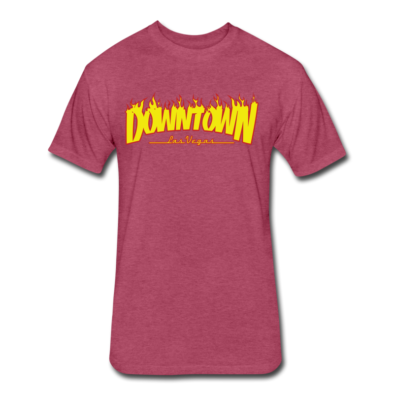 DTLV "Thrashed" T-Shirt - heather burgundy