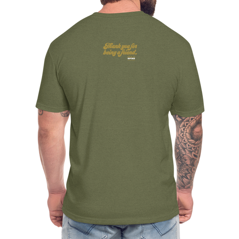 Stay Golden - heather military green