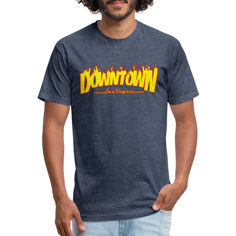 DTLV "Thrashed" T-Shirt - heather navy