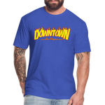 DTLV "Thrashed" T-Shirt - heather royal