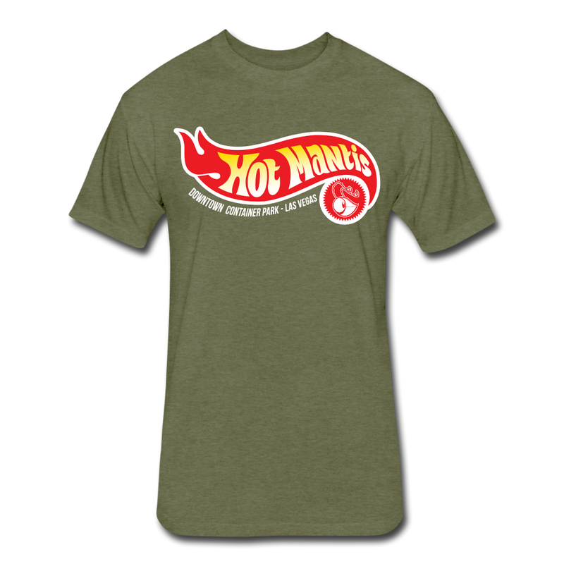 Hot Mantis T-Shirt - heather military green