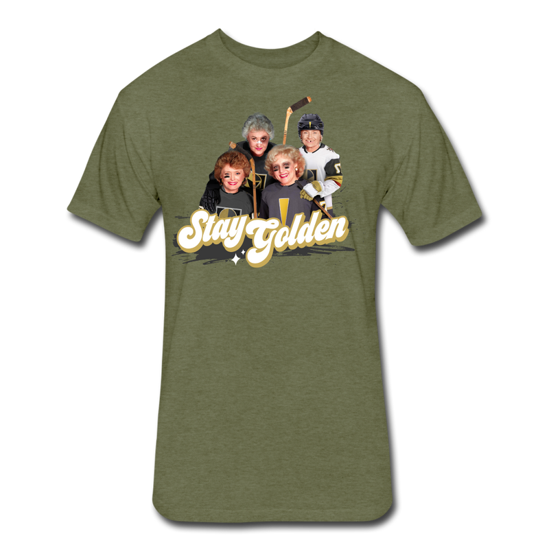 Stay Golden - heather military green