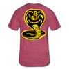 Gold Spike Cobra - heather burgundy