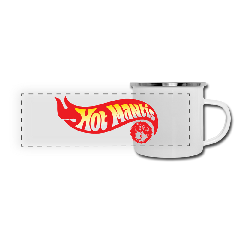 Hot Mantis - Camper Mug - white
