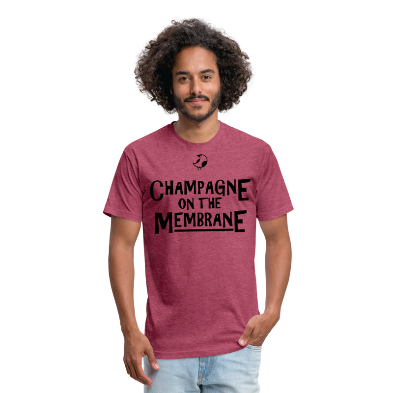 Champagne on the Membrane - heather burgundy
