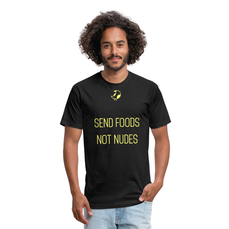 Send Foods Not Nudes - black
