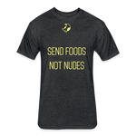 Send Foods Not Nudes - heather black
