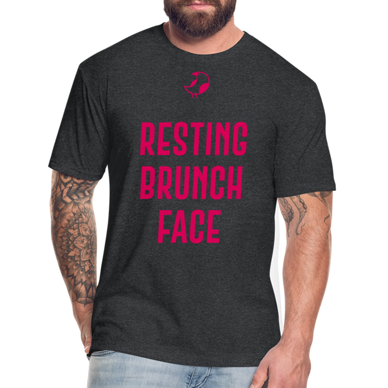 Resting Brunch Face - heather black