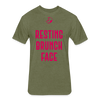Resting Brunch Face - heather military green